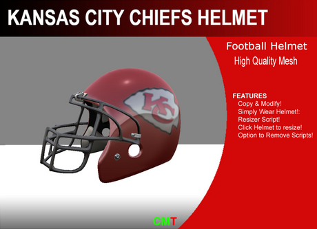 Second Life Marketplace - Kansas City Chiefs Helmet
